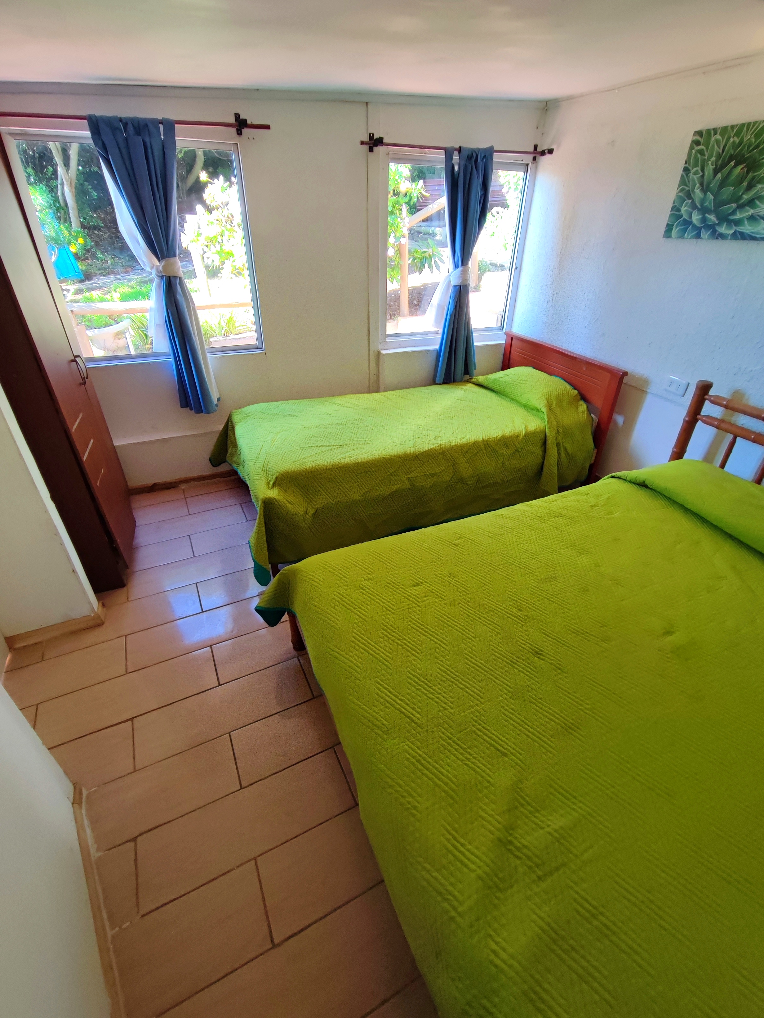 Dormitorio principal Cabaña Familiar 0 Pelluhue